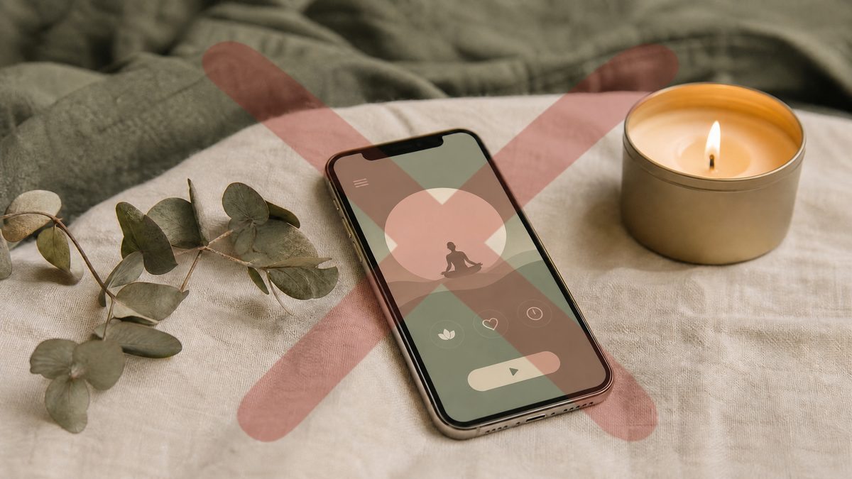 Meditation and stress apps alone